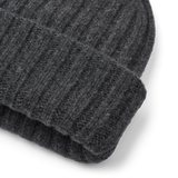 GAI+LISVA Kari Lambswool Beanie Knit 605 Dark Grey