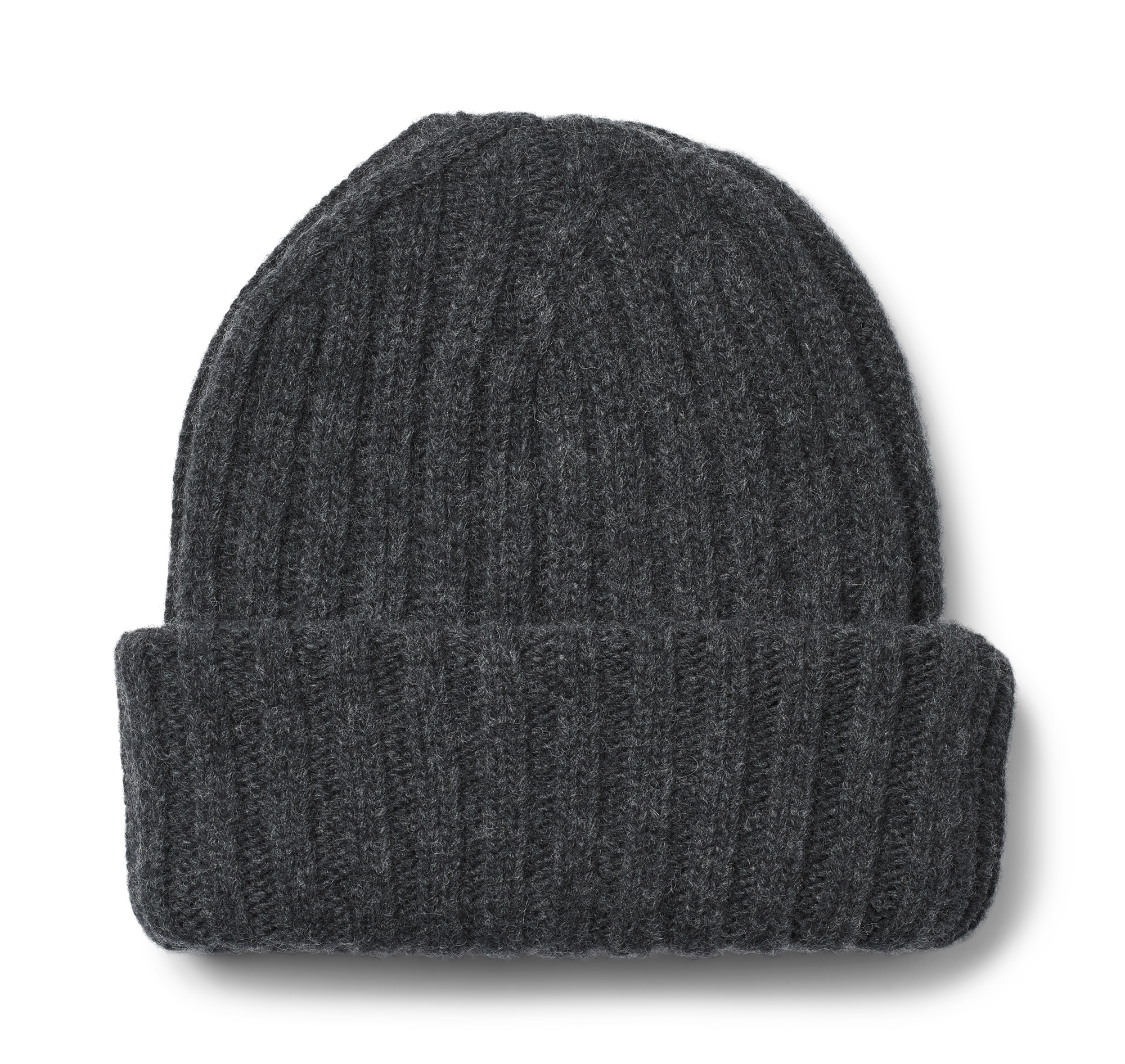 GAI+LISVA Kari Lambswool Beanie Lambswool l Knitwear 605 Dark Grey Melangè