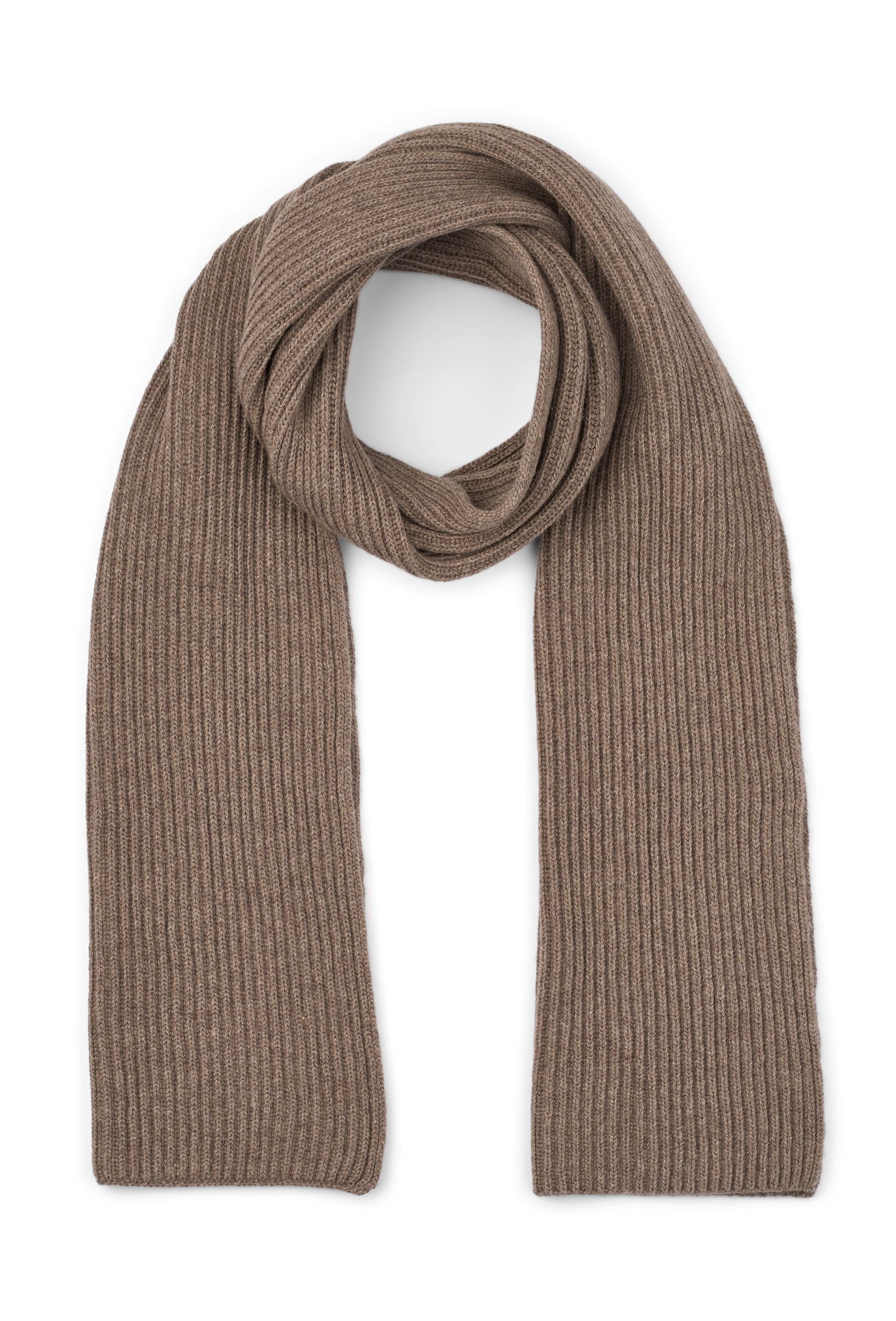 GAI+LISVA Klarisa Lambswool Scarf Lambswool l Knitwear 756 Mole Melangé