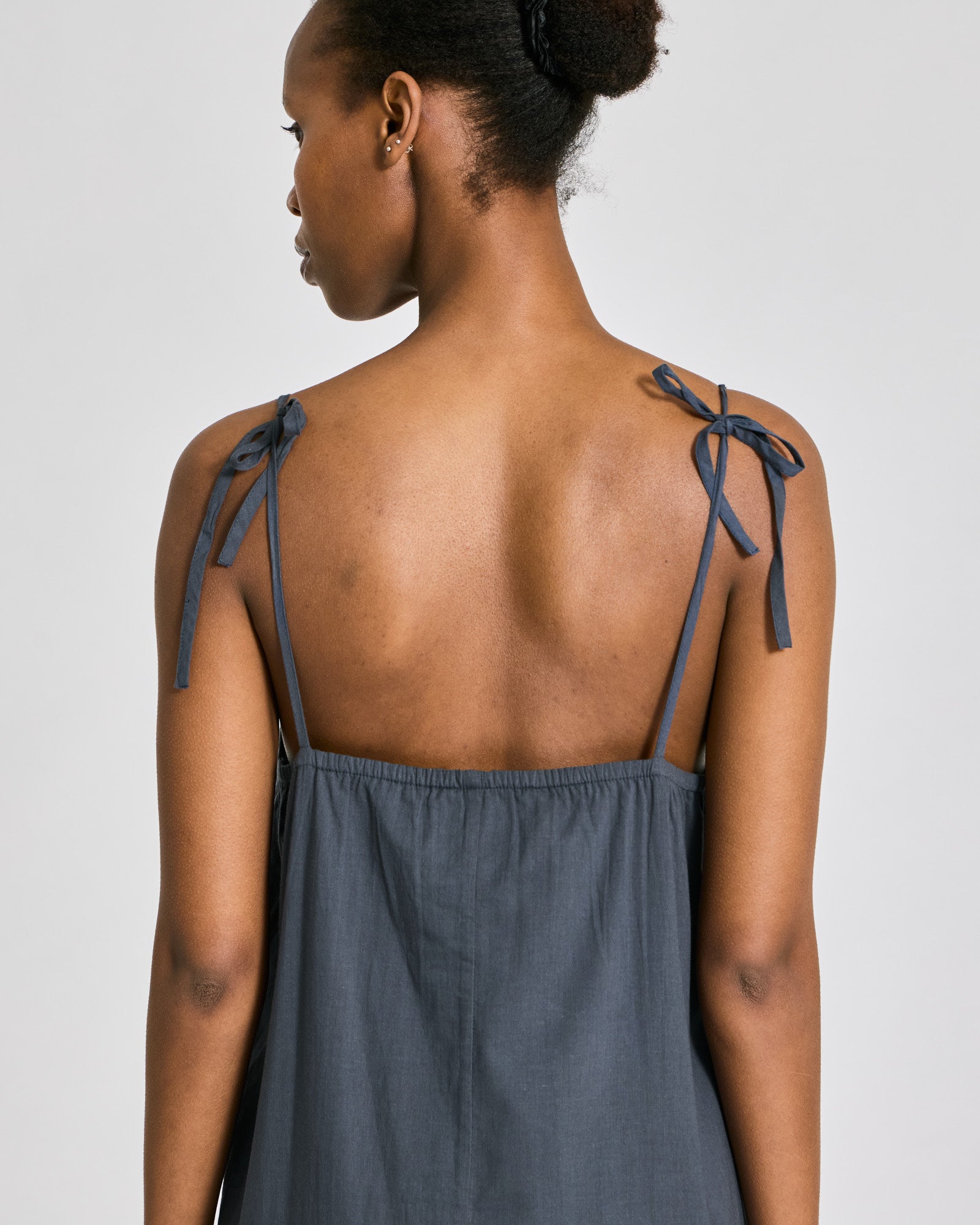 GAI+LISVA Lea Voile Dress Dresses & Skirts 472 Denim Blue