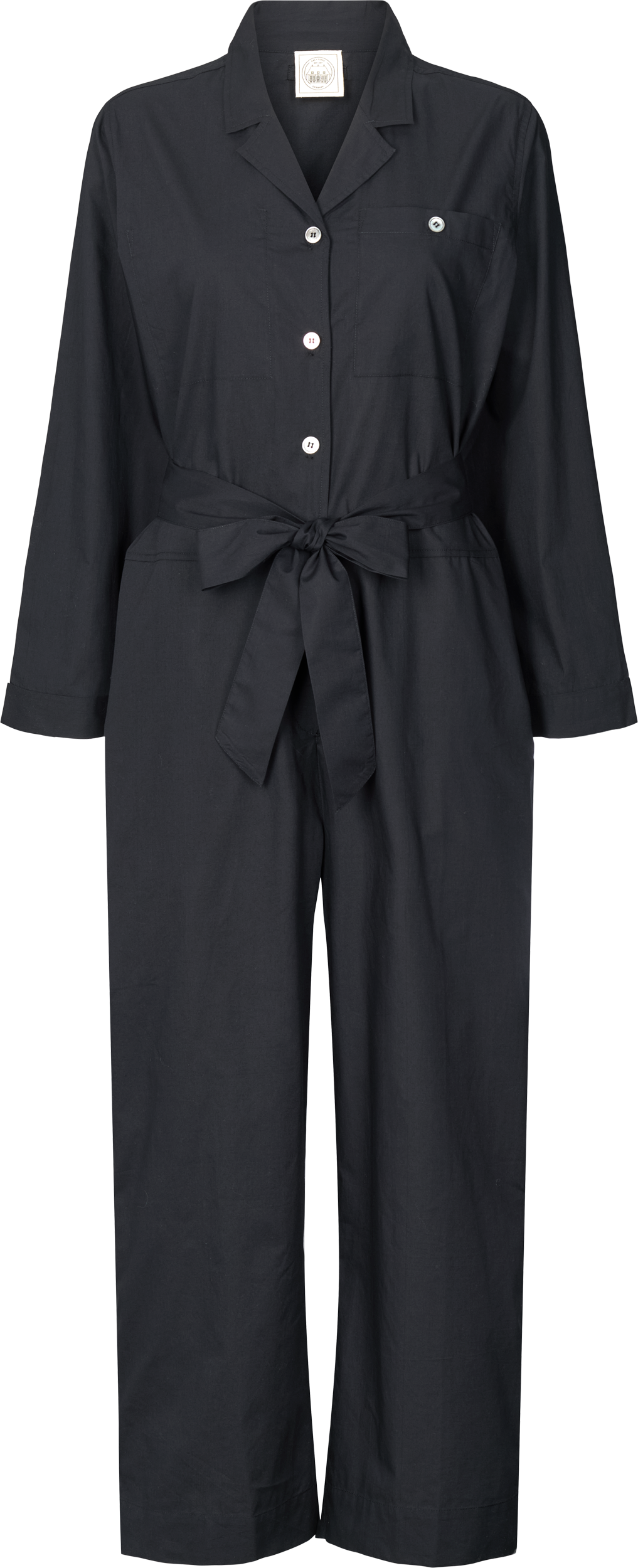 GAI+LISVA Lotus Jumpsuit Cotton Poplin Pants & Shorts 650 Black