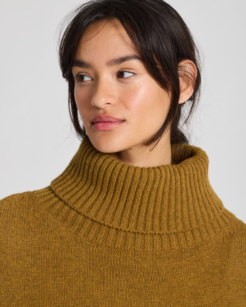 GAI+LISVA Michelle Neck Piece Knit 513 Dried Tobacco