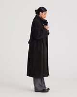 GAI+LISVA Nellie Wool Coat Jacket 682 Mulch Herringbone