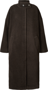 GAI+LISVA Nellie Wool Coat Jacket 682 Mulch Herringbone