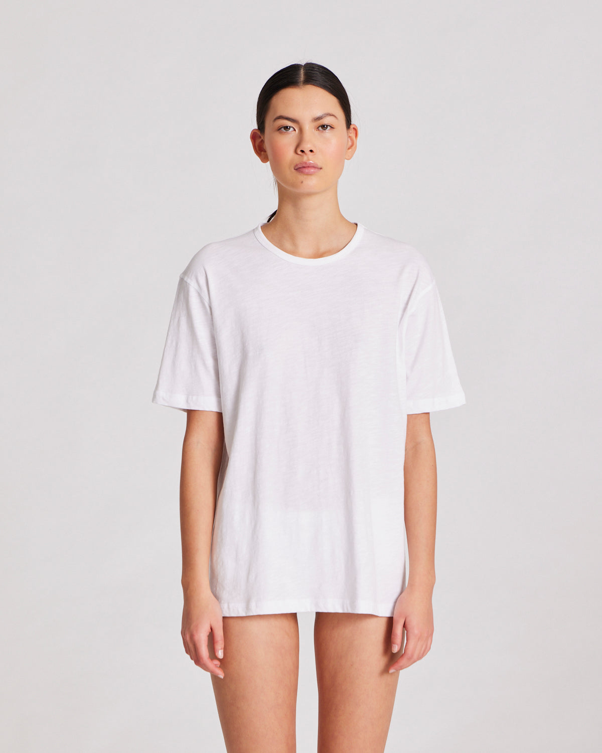 GAI+LISVA Nynne S/S Baumwoll-T-Shirt Top 100 White