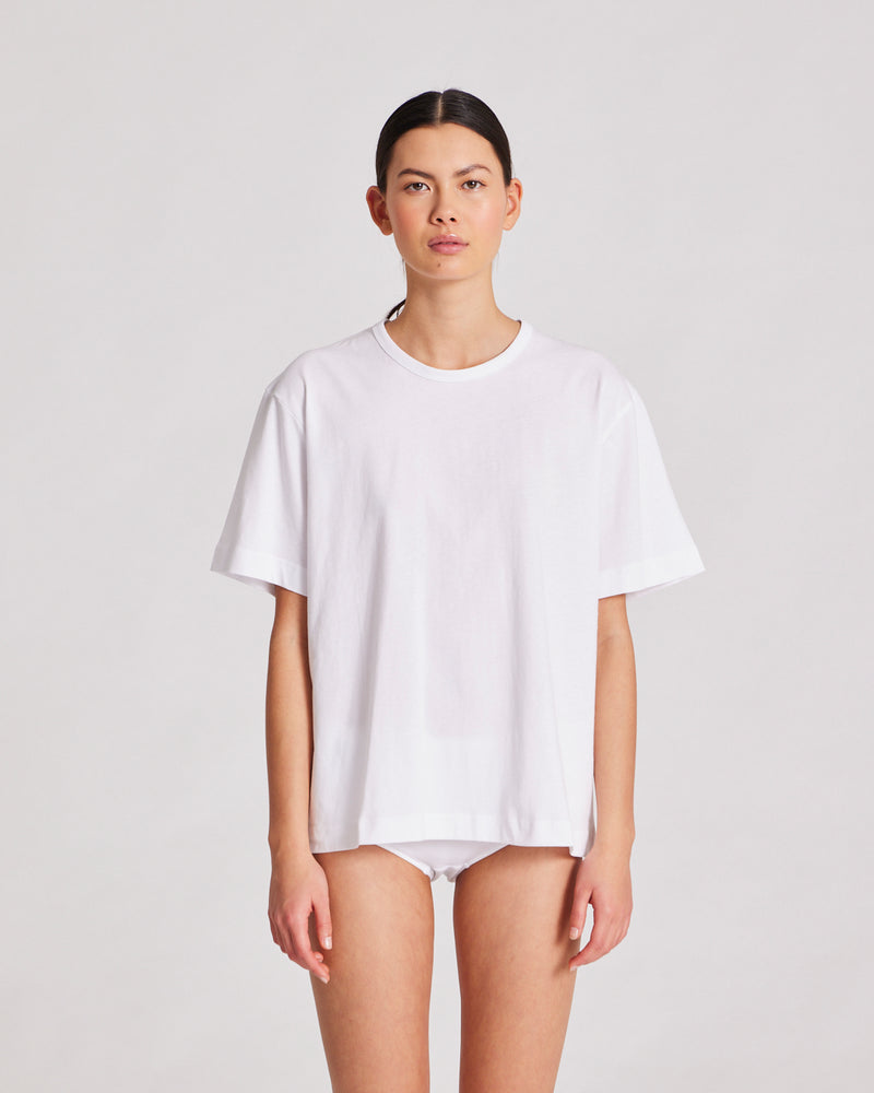 GAI+LISVA Sally Tee Top 100 White