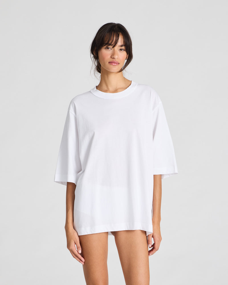 GAI+LISVA Maya Oversize Tee GOTS 243975 Top 100 White