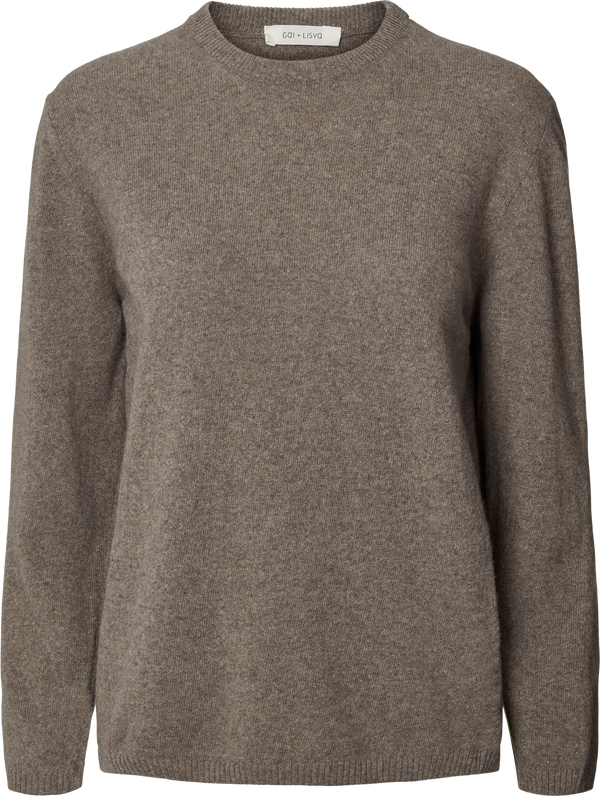 GAI+LISVA Sigrid L/S Cashmere Blouse Knit 600 Bungee Cord