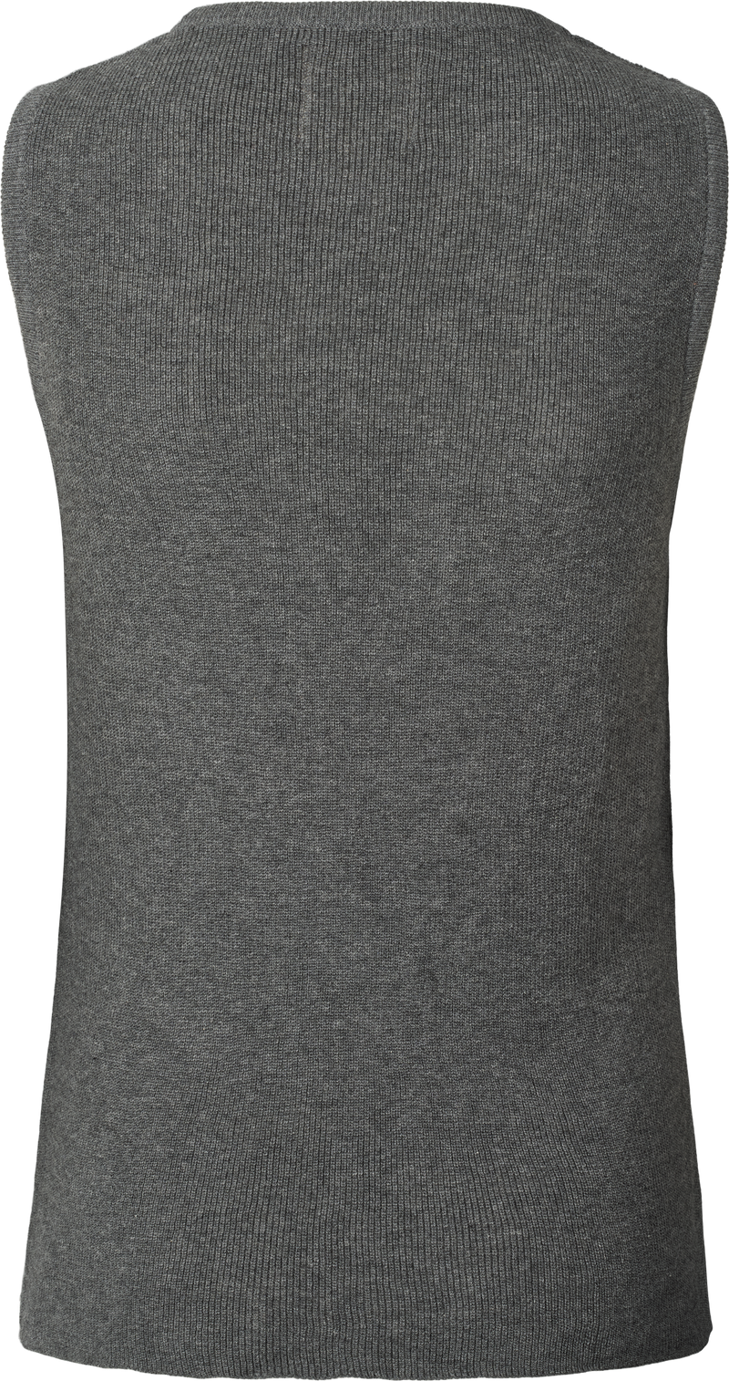 GAI+LISVA Sofie Knit Tank GOTS 243975 Knit 605 Dark Grey