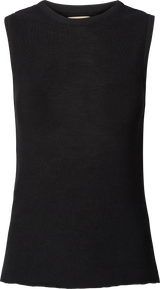 GAI+LISVA Sofie Knit Tank GOTS 243975 Knit 650 Black