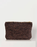 GAI+LISVA Stine Clutch Bag Accessories 684 Mulch/Black Herringbone