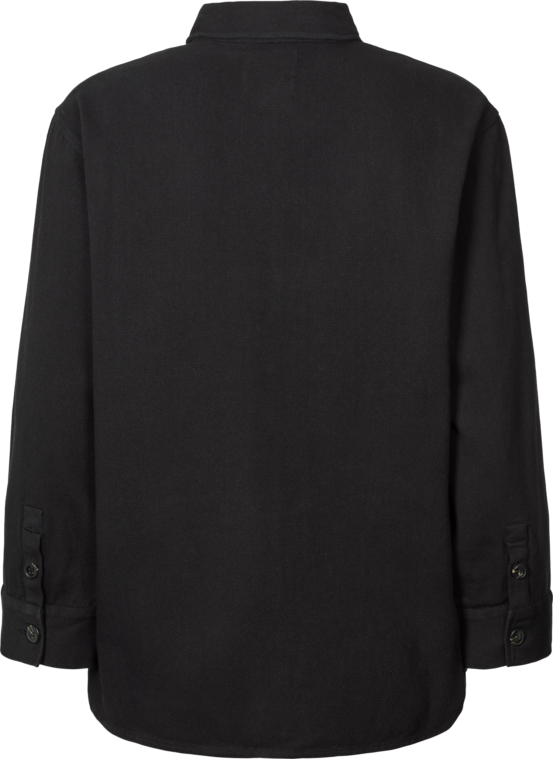 GAI+LISVA Sussie Hemd aus Twill GOTS 243975 - Schwarz Shirt 650 Black