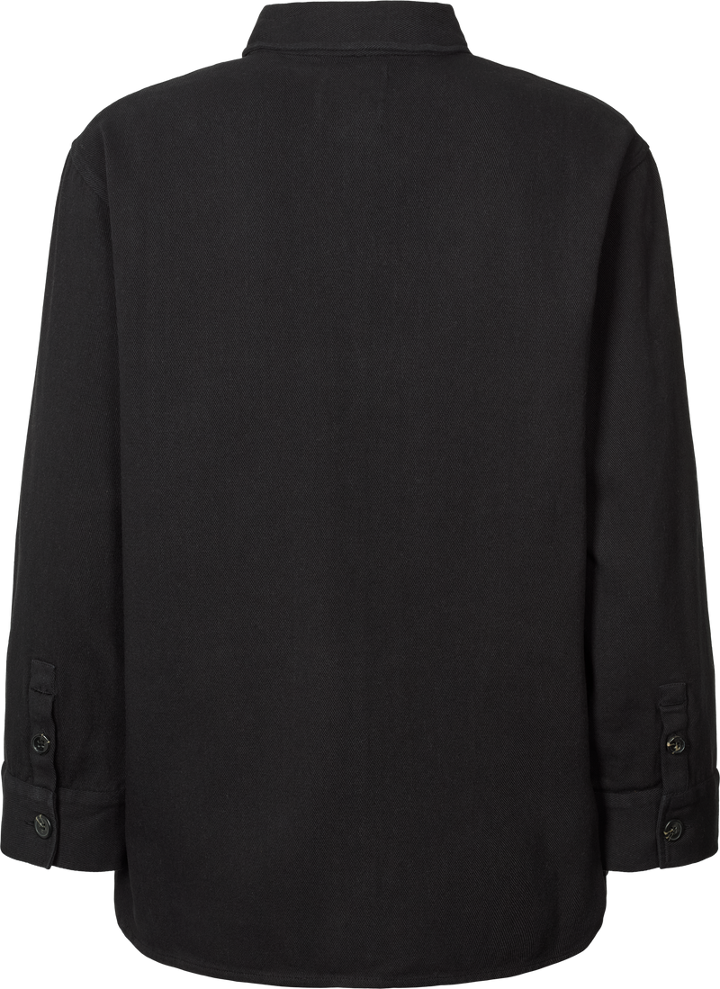 GAI+LISVA Sussie Twill Shirt GOTS 243975 Shirt 650 Black