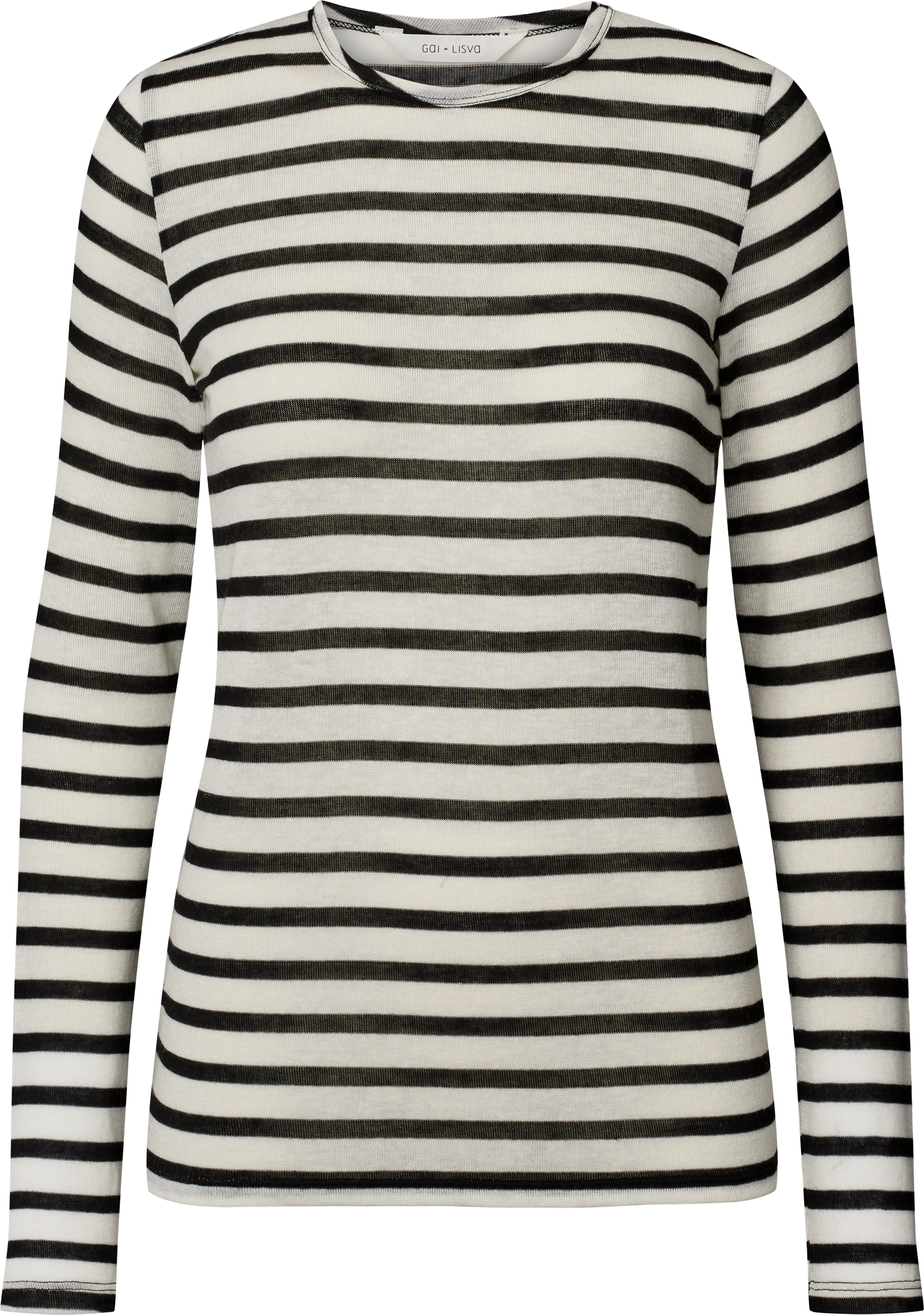 GAI+LISVA Thyra Sailor Wool Top Top 962 Ecru / Black Sailor Stripe