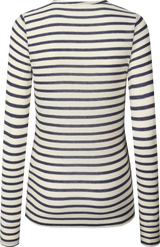 GAI+LISVA Thyra Wool Top Top 197 Reverse Denim Stripe