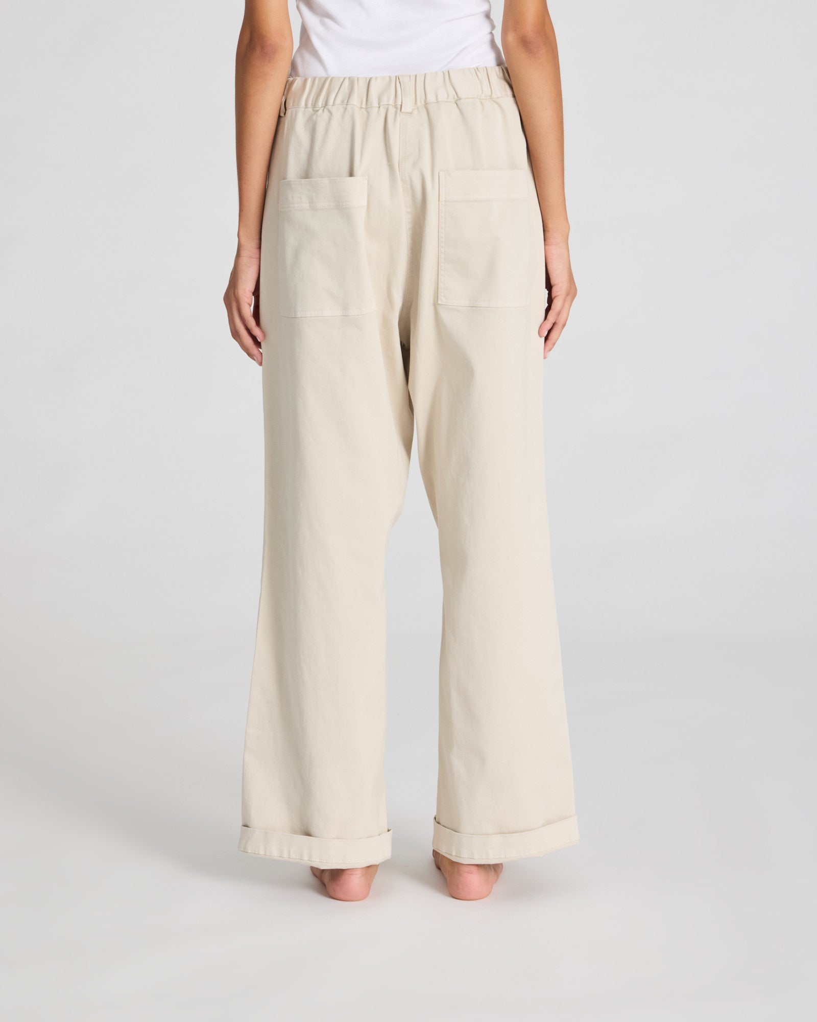 GAI+LISVA Tinne Cotton Twill Pant Pants & Shorts 139 Ancient Grey