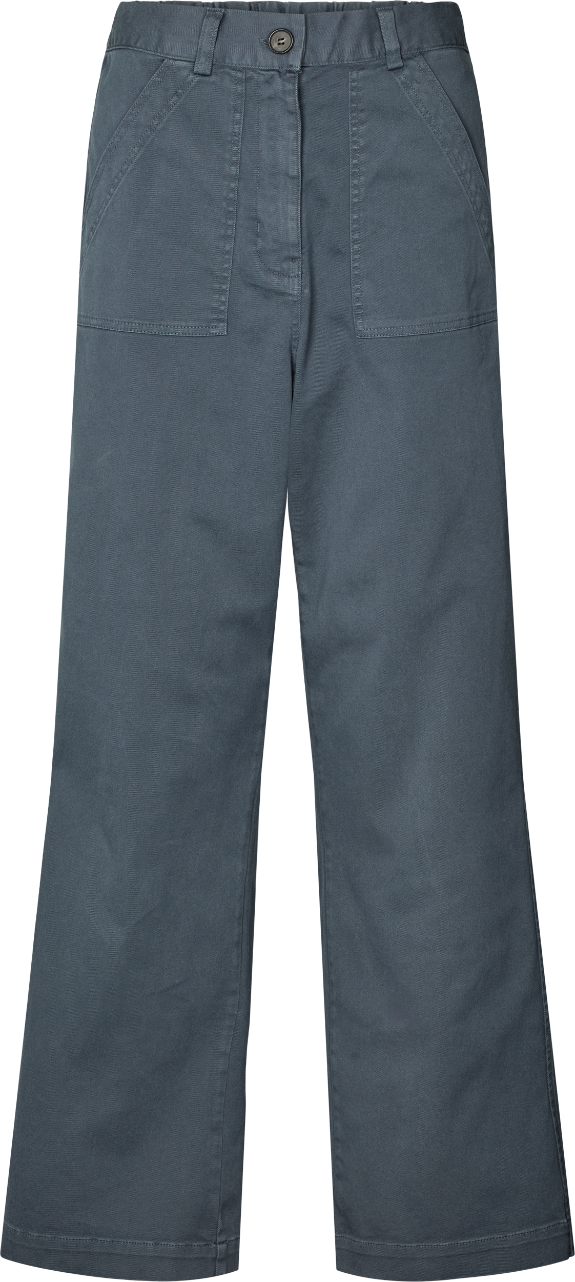 GAI+LISVA Tinne Cotton Twill Pant Pants & Shorts 472 Denim Blue
