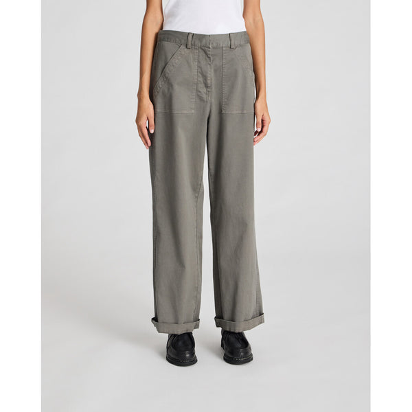 GAI+LISVA Tinne Pant Cotton Pants & Shorts 193 Metal Grey