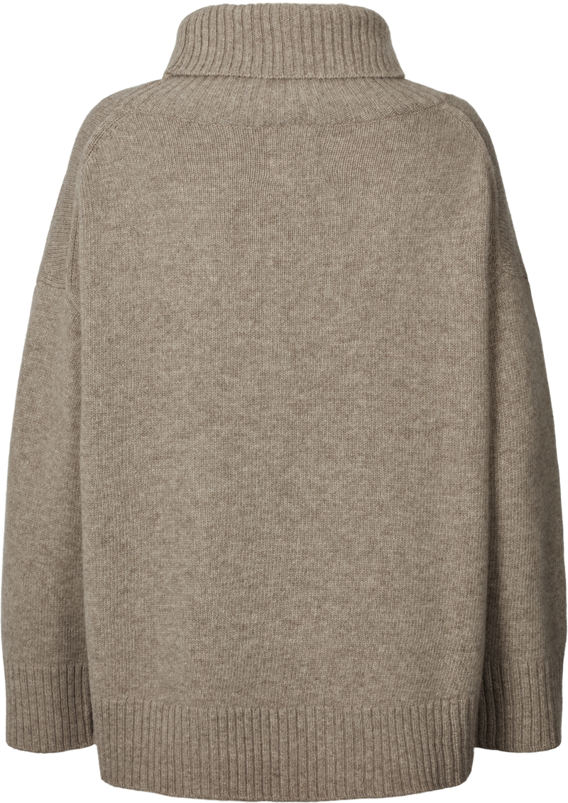 GAI+LISVA Vita Lambswool Jumper Knit 173 Stone Grey