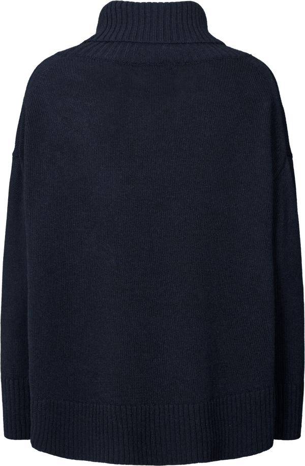 GAI+LISVA Vita Lambswool Jumper Knit 181 Midnight Blue