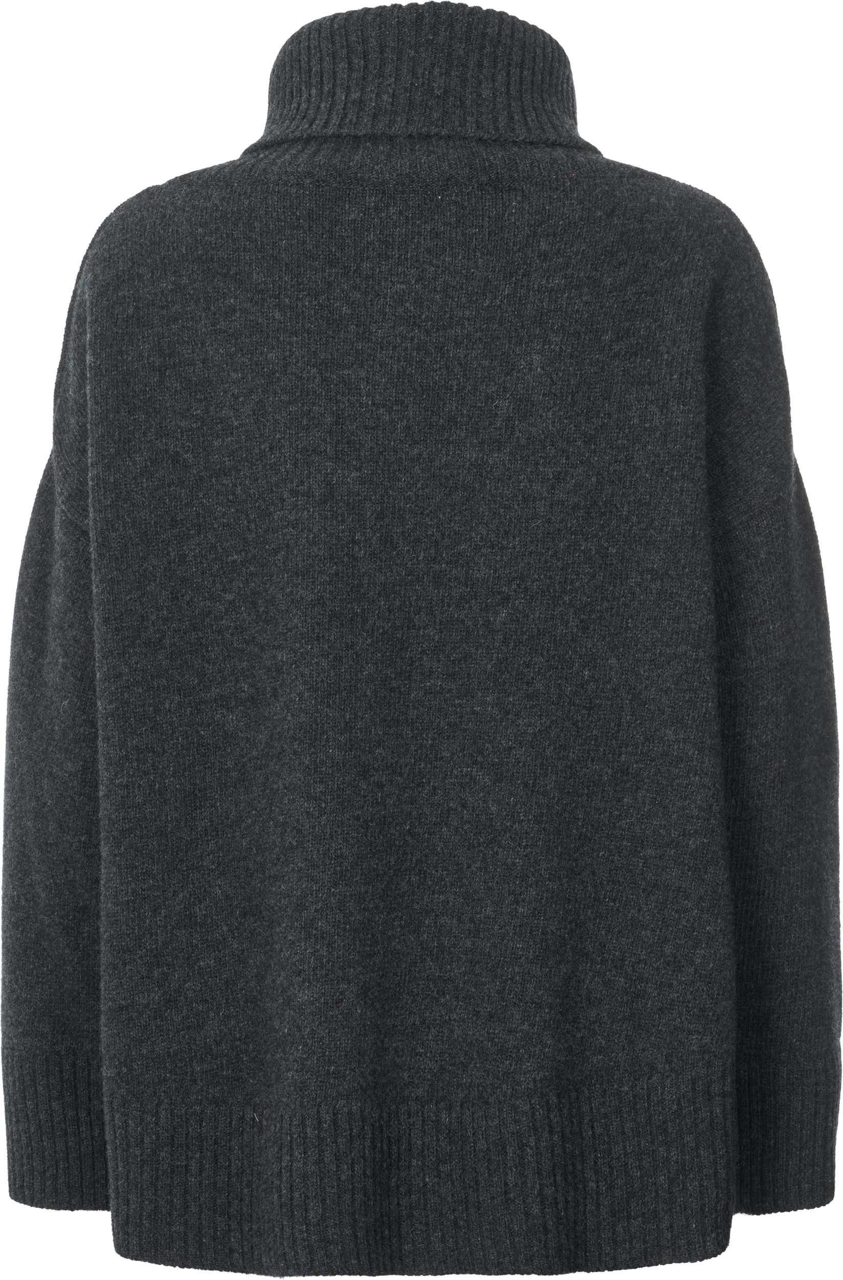 GAI+LISVA Vita Lambswool Jumper Lambswool l Knitwear 605 Dark Grey Melangè