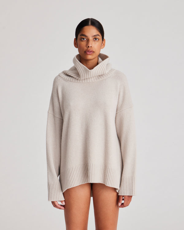 GAI+LISVA Vita Lambswool Jumper Knit 826 island fossil