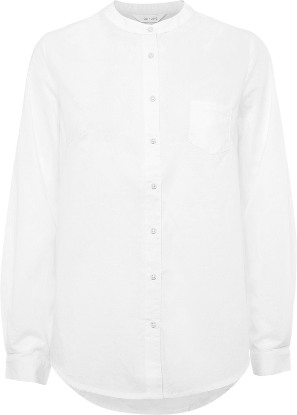 GAI+LISVA Woodie Voile Shirt Shirt 100 White