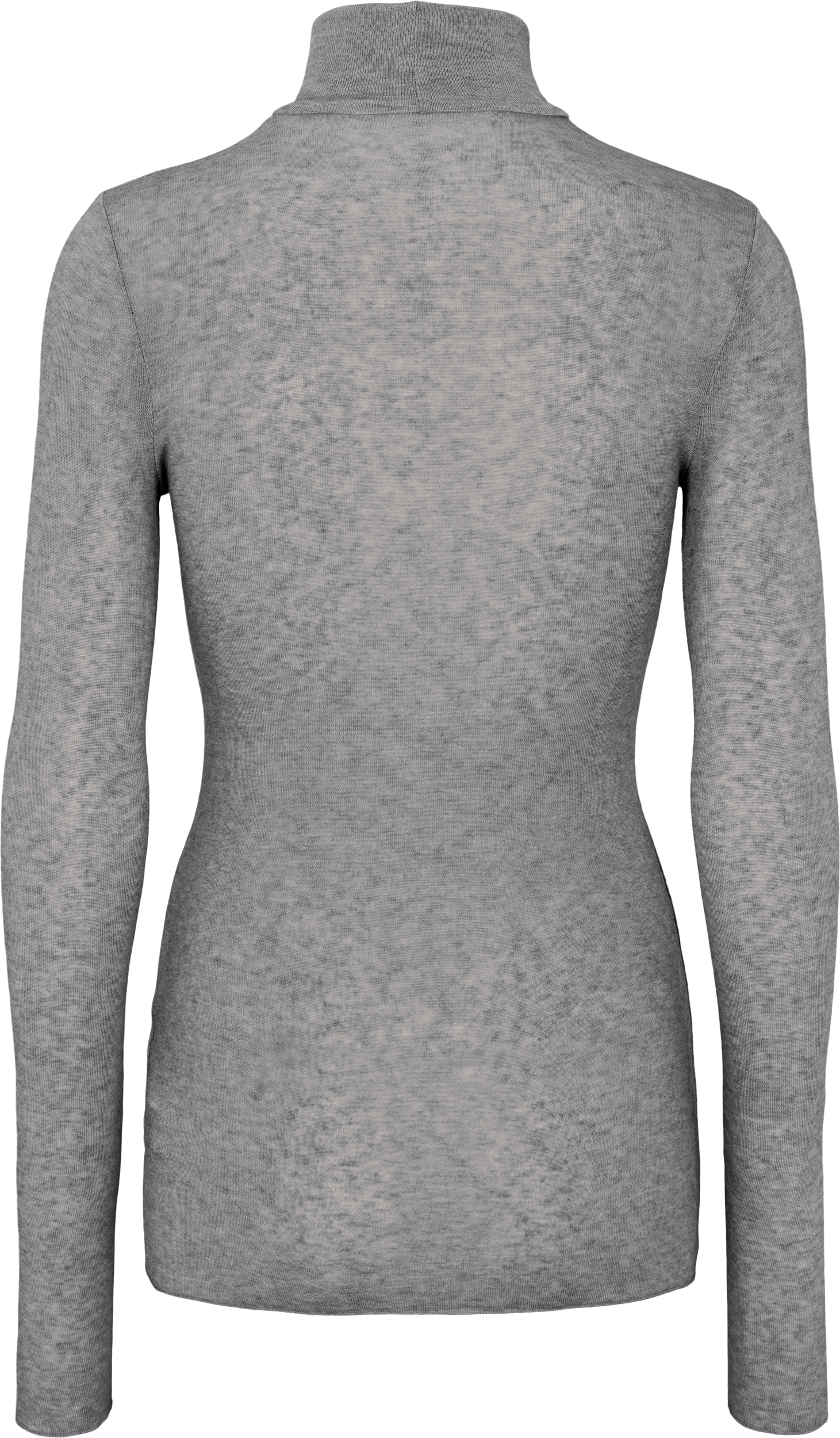GAI+LISVA Anna Wool Turtleneck Top 601 Light Grey Melange