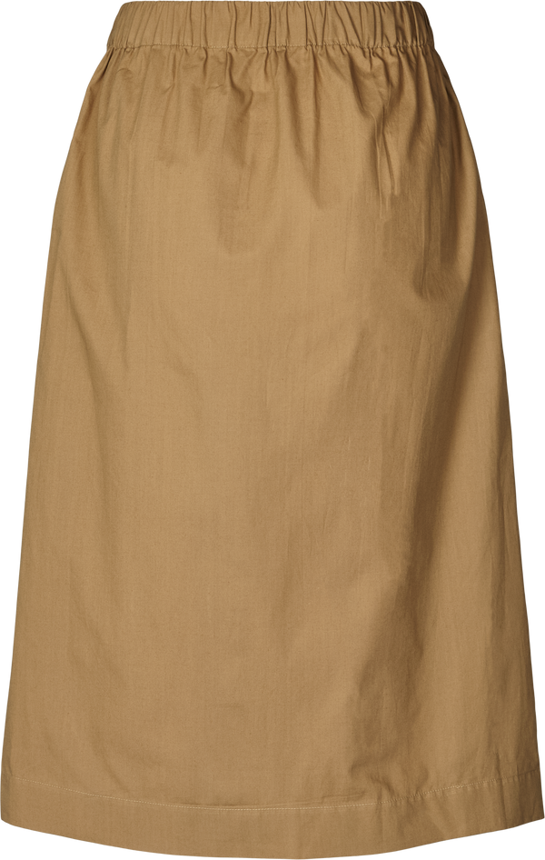 GAI+LISVA Benedicte Skirt Cotton Popllin Dresses & Skirts 178 Brown Mustard