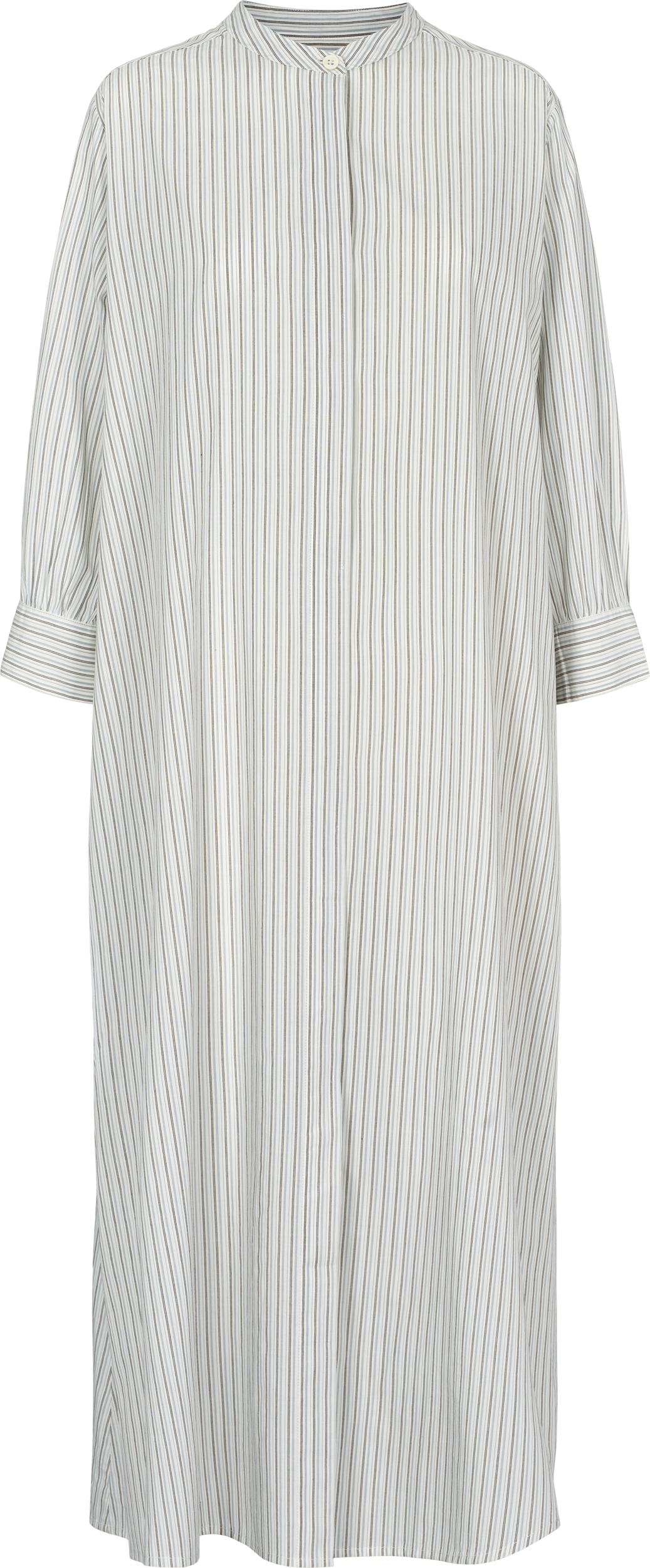 GAI+LISVA Blanca Cotton Pin Stripe Dress Dresses & Skirts 961 Blue pin stripe