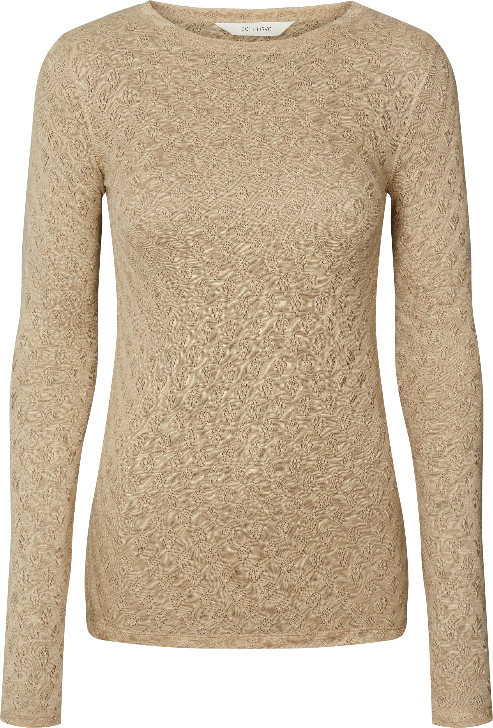 GAI+LISVA Fermi Silk Top Top 735 Chinchilla