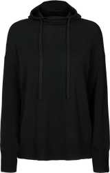 GAI+LISVA Jenny Merino Hoodie Knit 650 Black