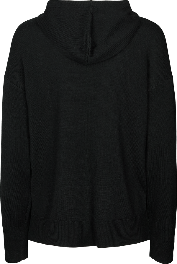 GAI+LISVA Jenny Merino Hoodie Knit 650 Black