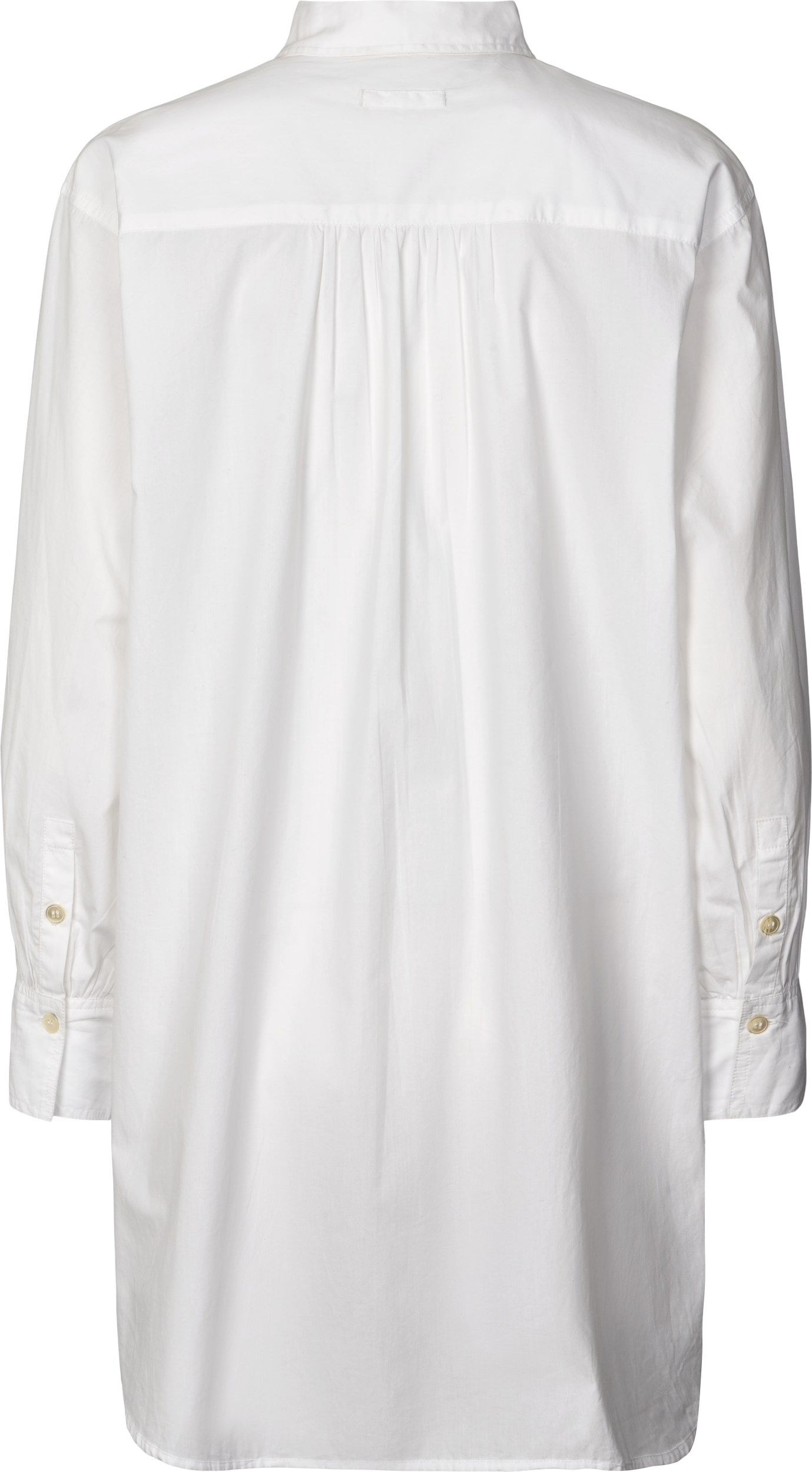 GAI+LISVA Rosa Shirt Cotton Poplin Shirt 100 White